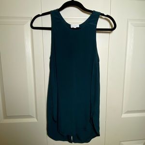 Wilfred Slit-Back Silk Tunic